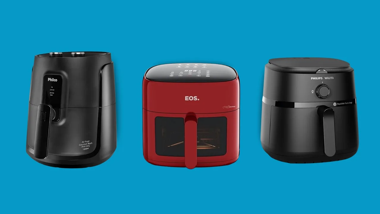 A melhor air fryer custo-benefício para quem busca sabor e economia na cozinha