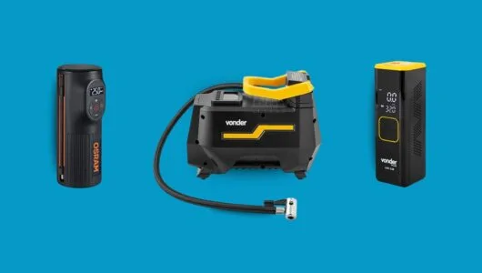 Compressor de ar portátil: solução rápida para imprevistos