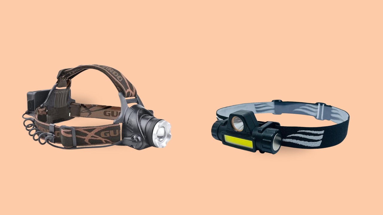 Lanterna de cabeça recarregável: iluminação prática para suas aventuras e tarefas