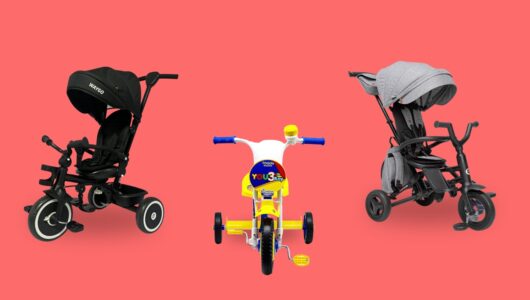 Diversão e segurança com o melhor triciclo infantil
