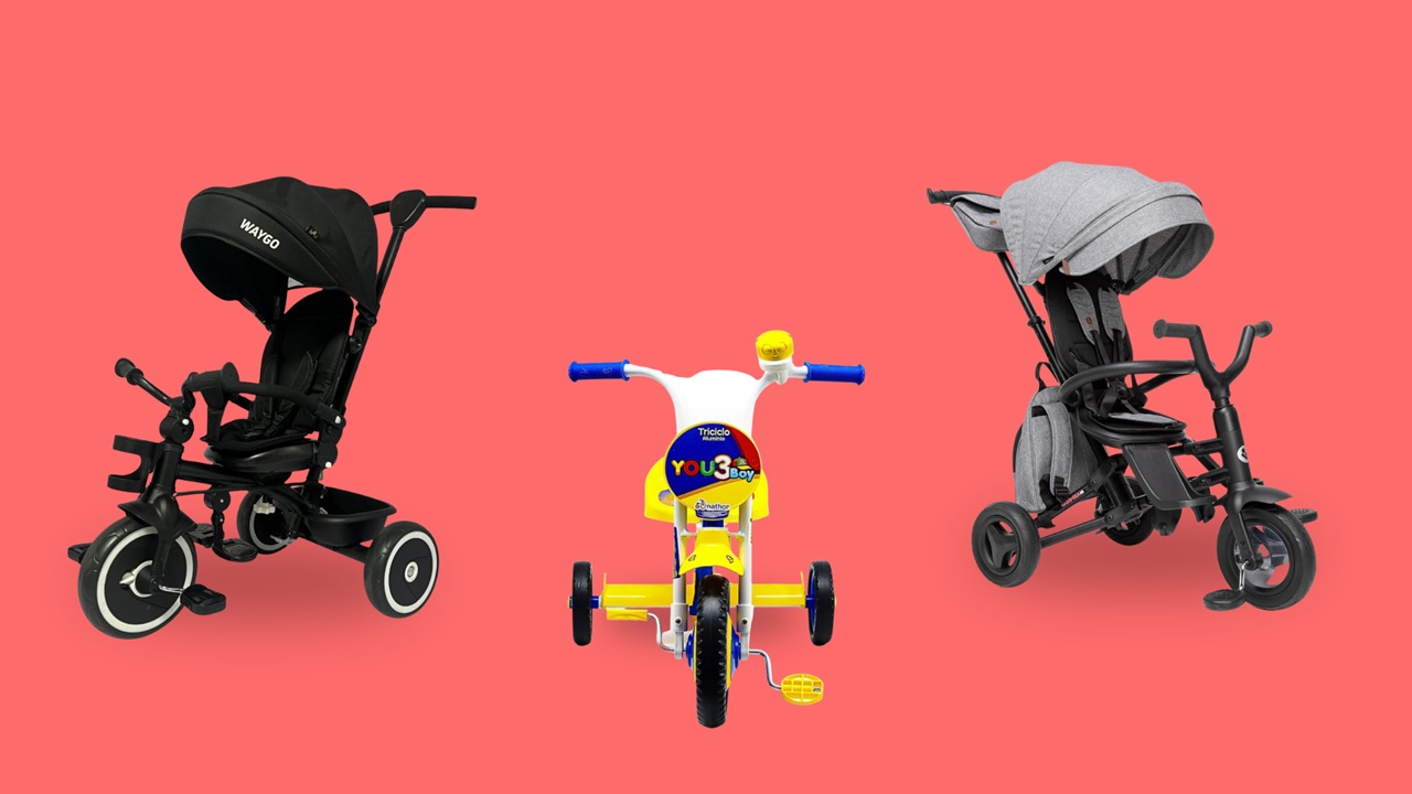 Diversão e segurança com o melhor triciclo infantil