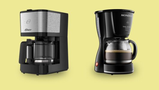 Cafeteira elétrica pequena: ideal para cozinhas com pouco espaço