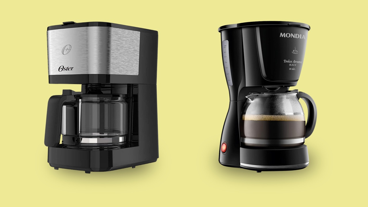 Cafeteira elétrica pequena: ideal para cozinhas com pouco espaço
