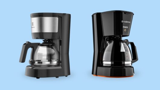 Cafeteiras pequenas garantem café rápido e fresco sem ocupar espaço na bancada