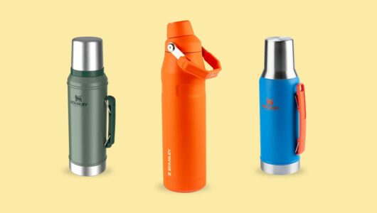 Garrafa Stanley 1 litro mantém sua bebida na temperatura certa por horas
