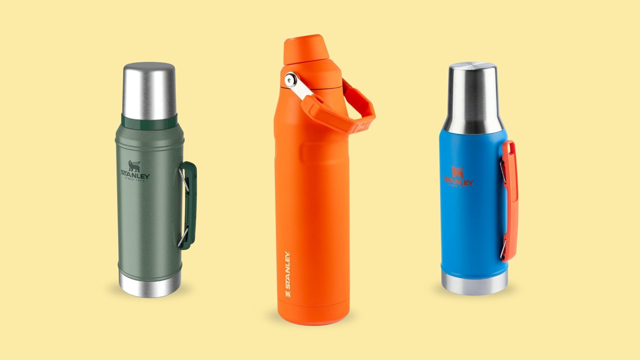 Garrafa Stanley 1 litro mantém sua bebida na temperatura certa por horas