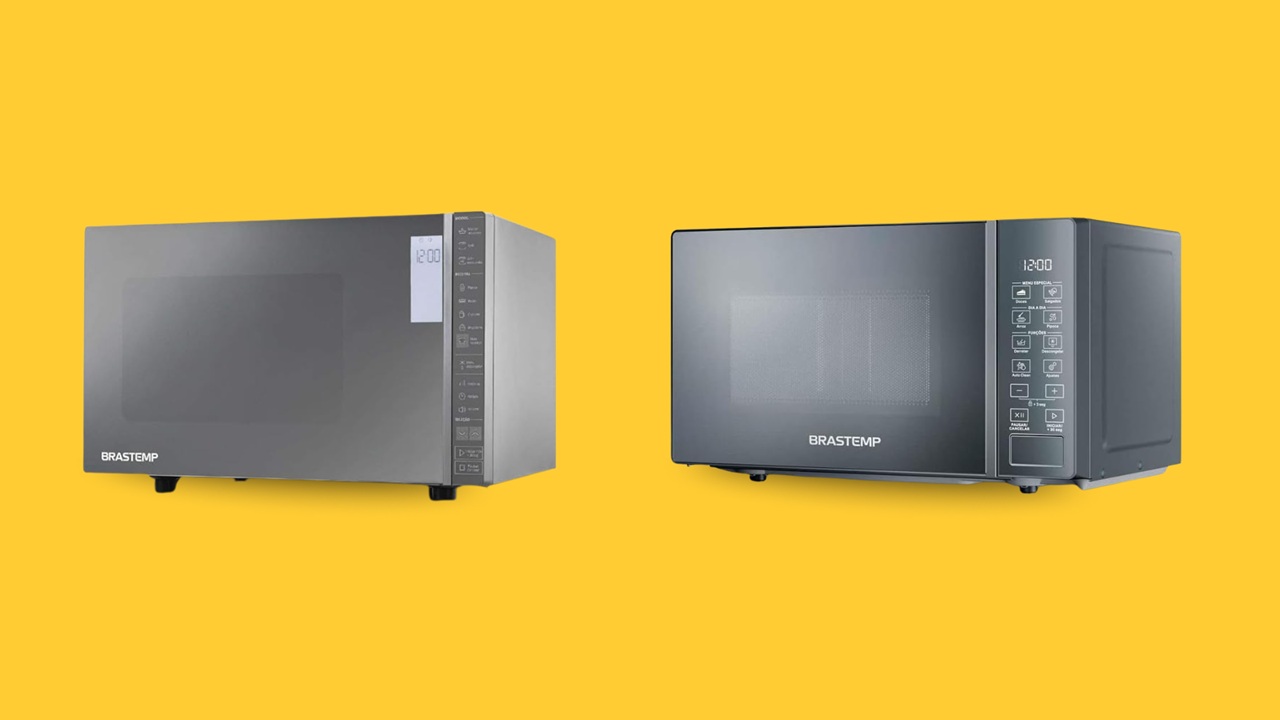 Microondas Brastemp: praticidade e design moderno para facilitar o preparo das suas refeições