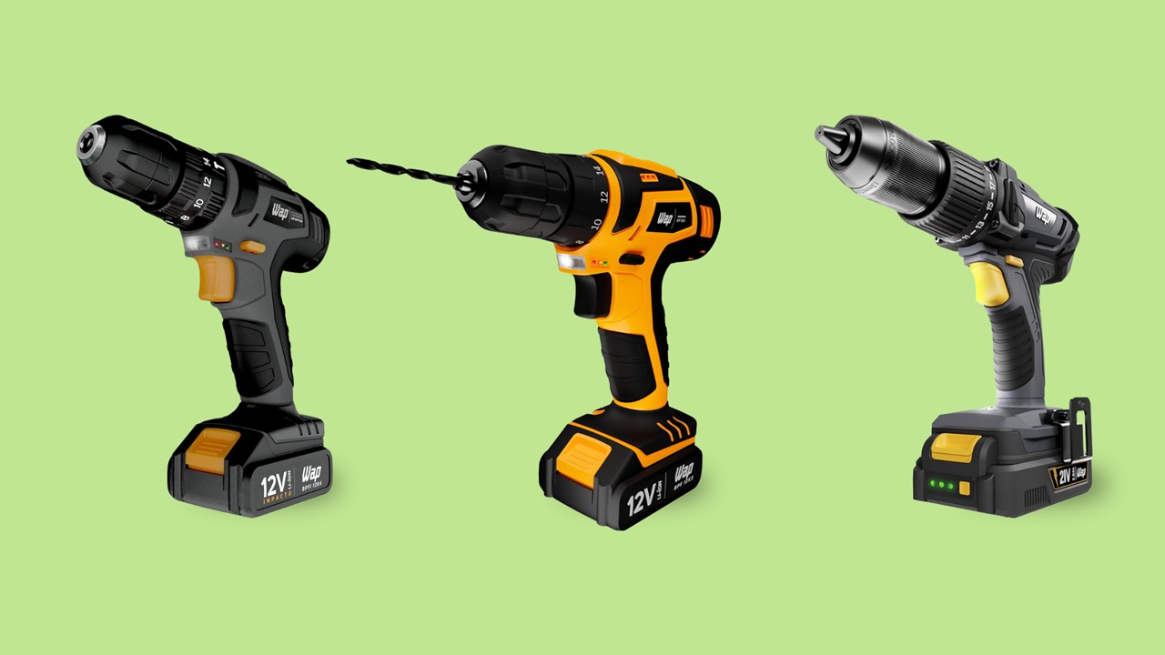 Parafusadeira WAP entrega potência para facilitar montagens e reparos no dia a dia
