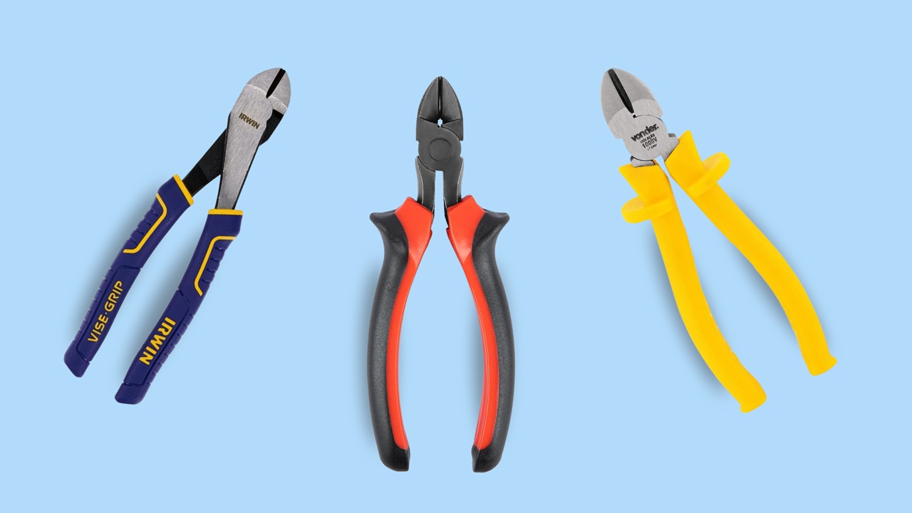 Alicate de corte garante cortes firmes, precisos e seguros