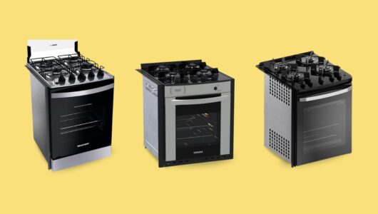 Fogão de embutir 4 bocas para cozinhas planejadas e preparos mais rápidos