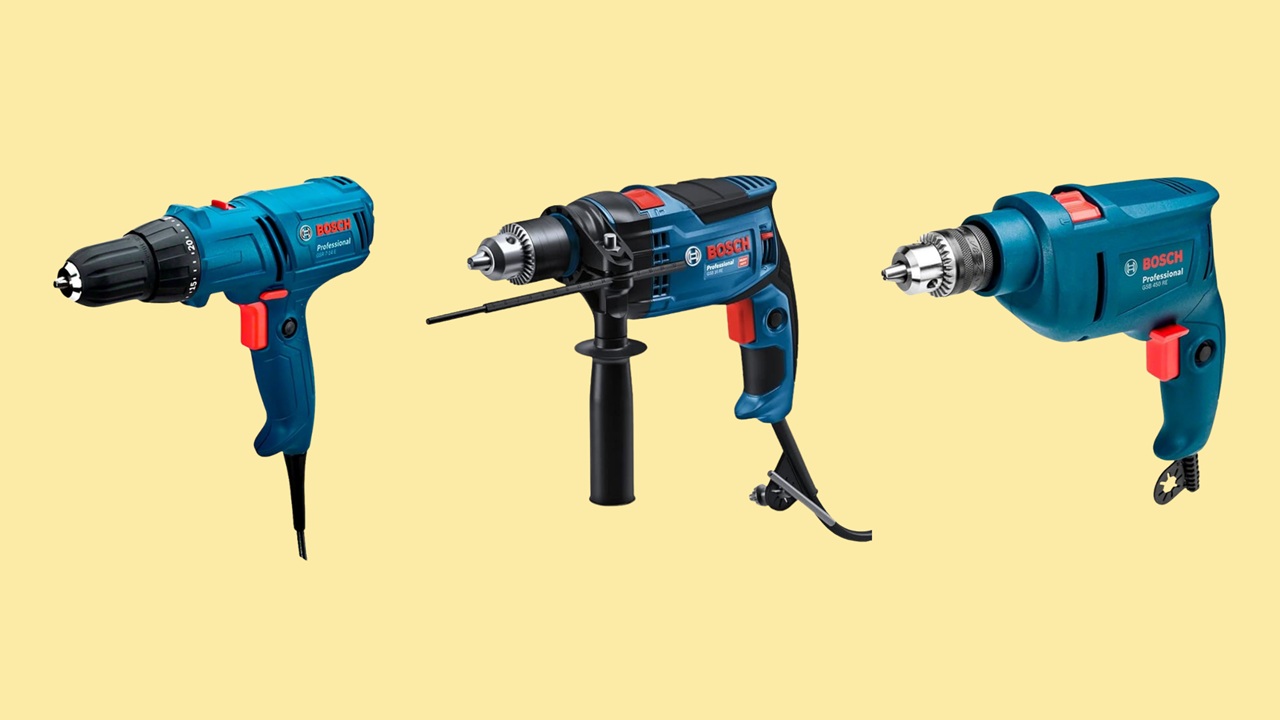 Furadeira Bosch: potência e precisão para diferentes superfícies