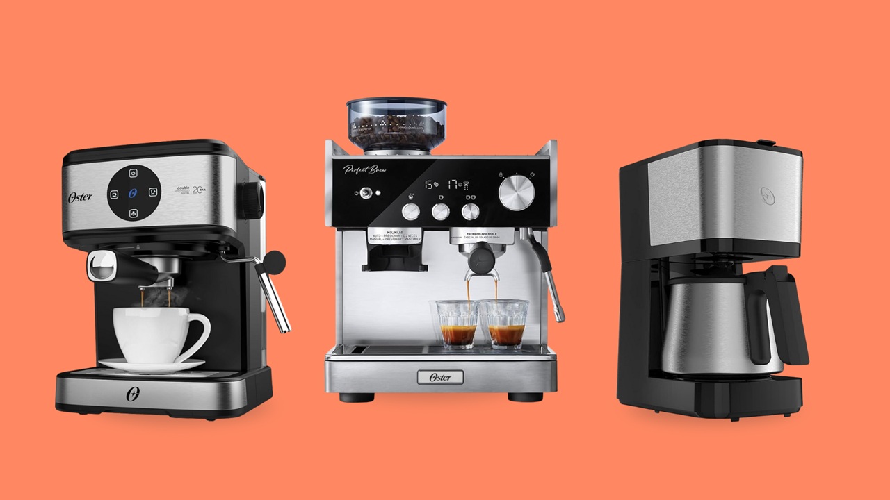 Máquina de café Oster: 10 modelos para preparar café rápido e saboroso