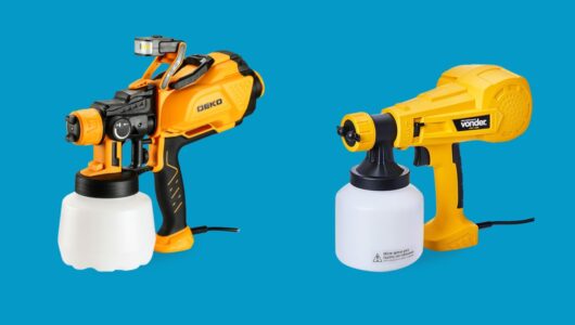 Pistola de pintura elétrica: cobertura uniforme em reformas e manutenção
