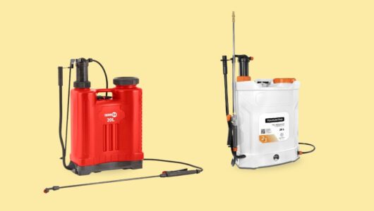 Pulverizador costal facilita a aplicação em áreas maiores e de difícil acesso