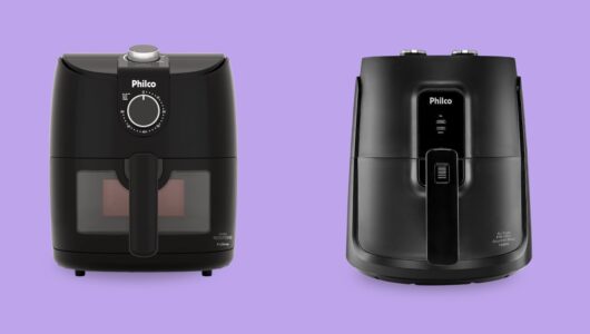 Air fryer pequena agiliza suas receitas sem ocupar espaço na bancada