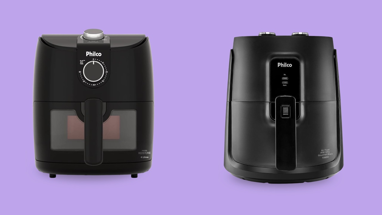 Air fryer pequena agiliza suas receitas sem ocupar espaço na bancada