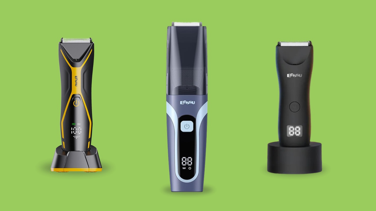 Aparador de pelos ENSSU oferece precisão para o cuidado do rosto e corpo
