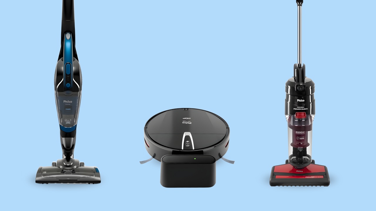 Aspirador de pó Philco simplifica a rotina diária de limpeza da casa