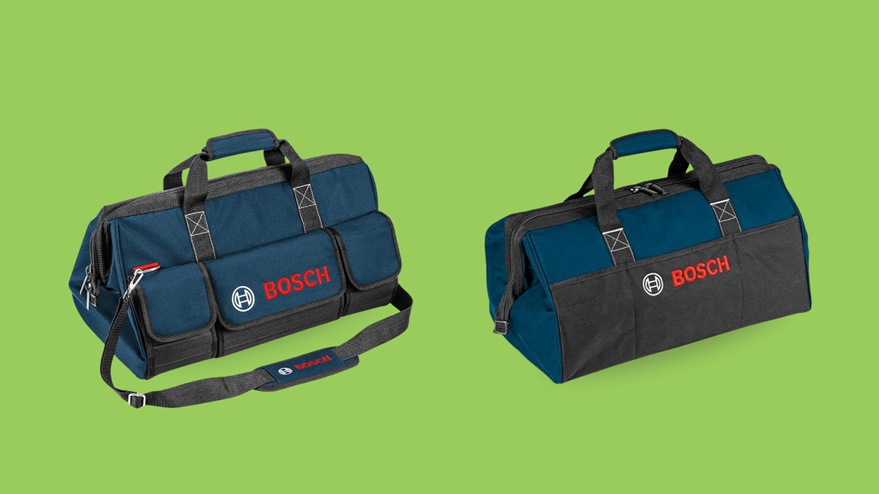 Bolsa de ferramentas oferece espaço suficiente para organizar os equipamentos de trabalho