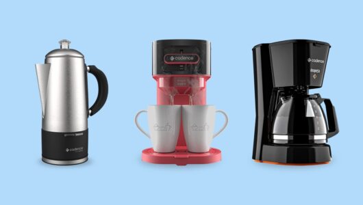 Cafeteira Cadence prepara café rápido e fresquinho