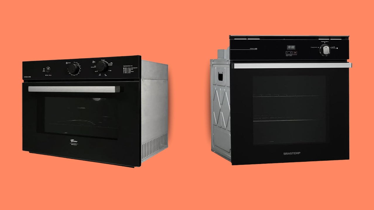 Forno a gás entrega aquecimento estável e prático para receitas diárias