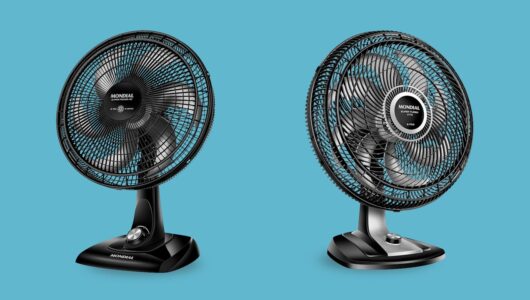 Mais conforto e ar fresco com ventilador de mesa Mondial