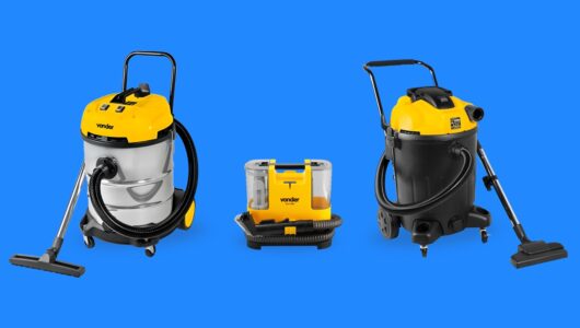 Aspirador Vonder entrega potência suficiente para limpeza de pisos, carpetes e áreas amplas