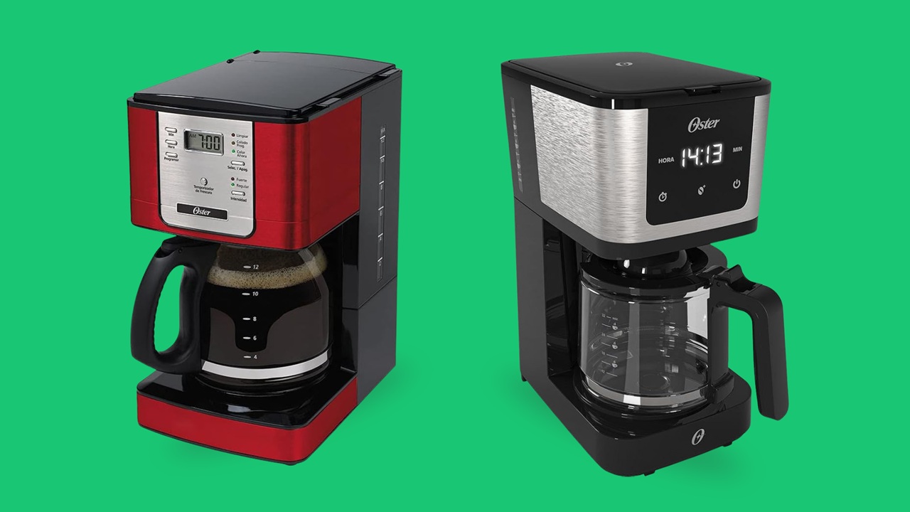 Cafeteira elétrica Oster prepara café fresco e quentinho para começar bem o dia