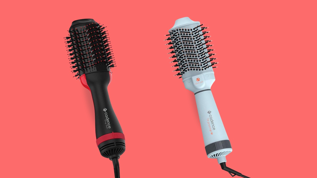 Escova secadora Cadence seca e modela os cabelos de forma rápida
