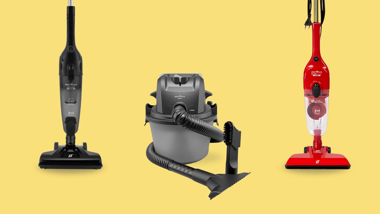 Melhor aspirador de pó Britânia ajuda a remover sujeira mais rápido