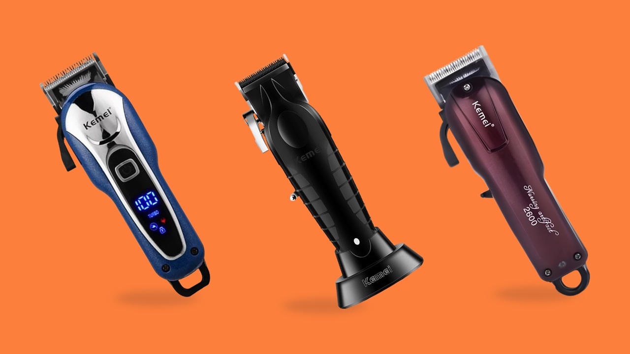Mantenha o visual em dia sem sair de casa com a melhor máquina de cortar cabelo Kemei