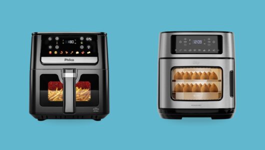 Invista na melhor air fryer digital para maior controle das receitas