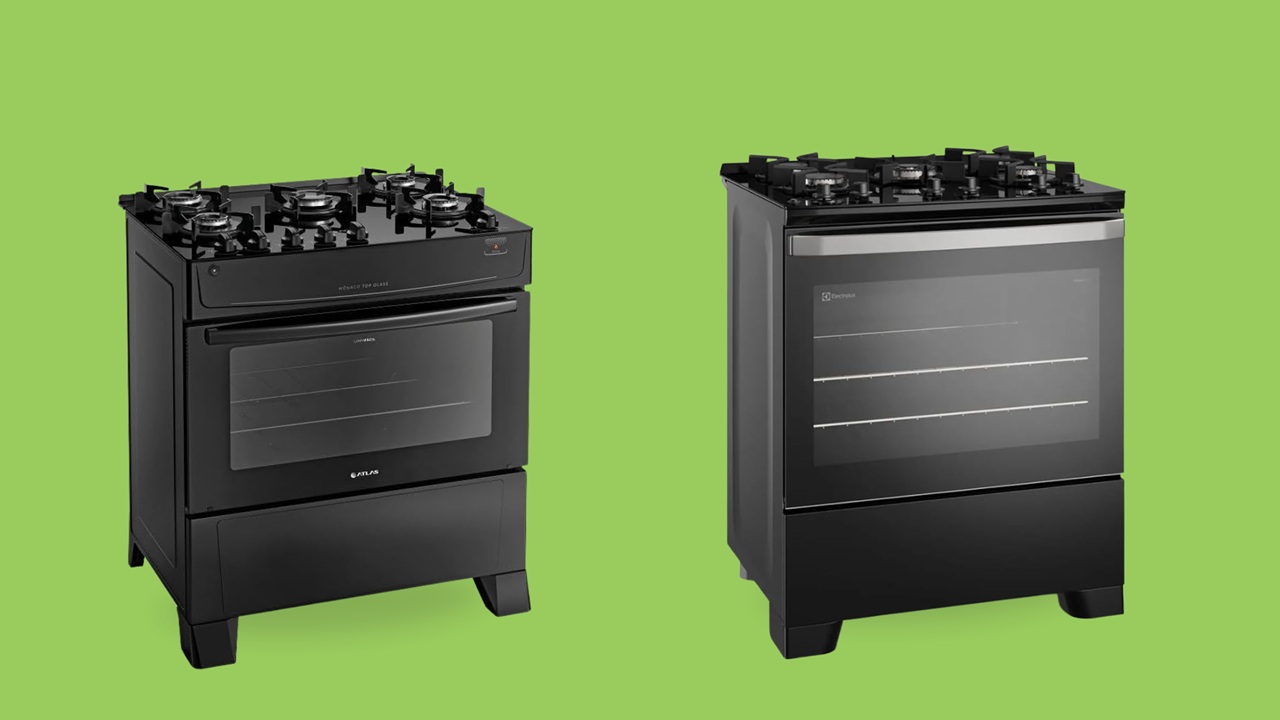 Renove sua cozinha com o melhor fogão com mesa de vidro 5 bocas