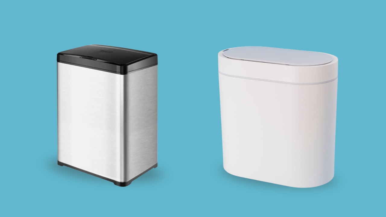 Descartar o lixo sem precisar tocar na tampa é o diferencial da lixeira automática