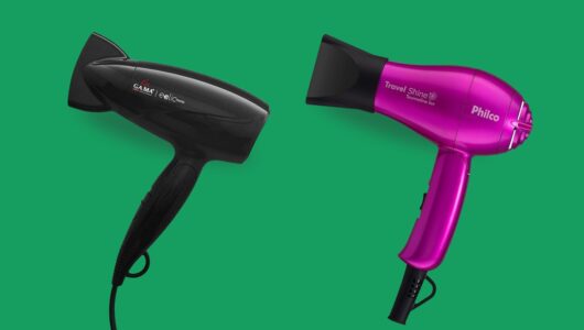Escolha o melhor mini secador de cabelo para secagem rápida em qualquer lugar
