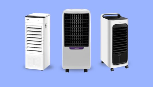 Mantenha o ambiente agradável com um climatizador quente e frio