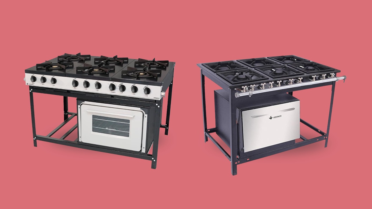 Melhor fogão industrial com forno para atender cozinhas com alta demanda
