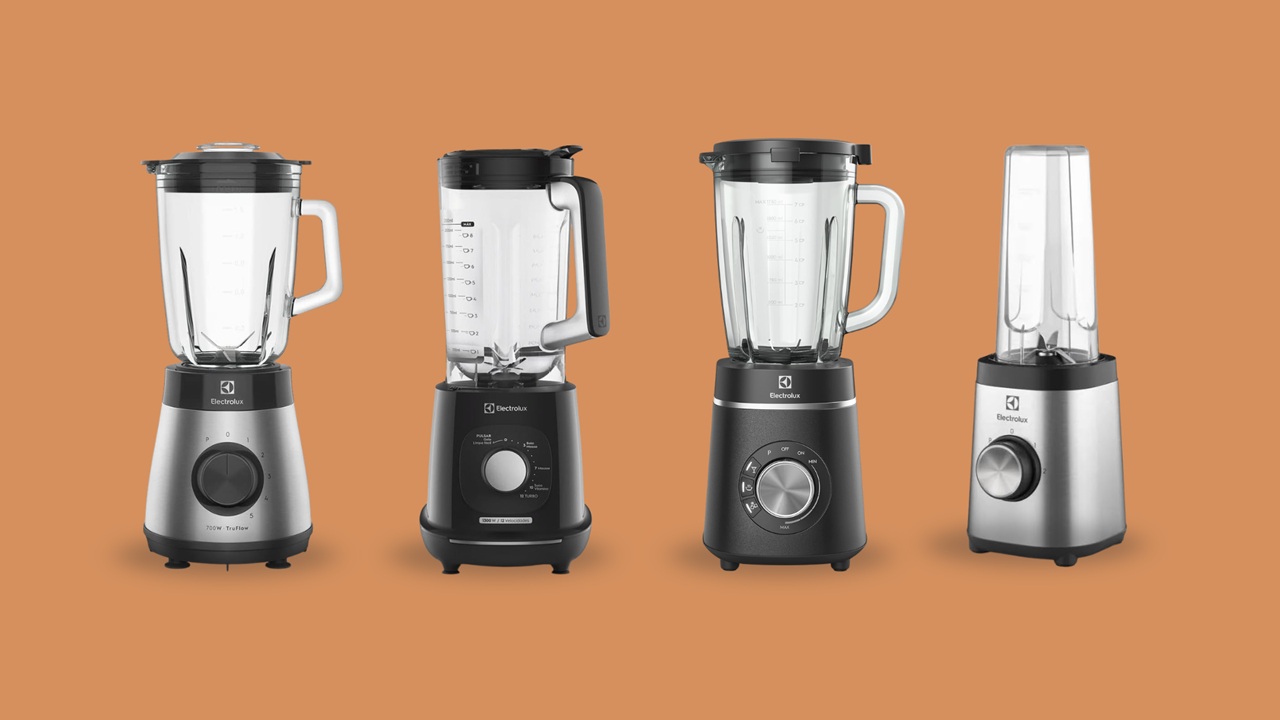 Liquidificador Electrolux permite misturar, bater e triturar alimentos