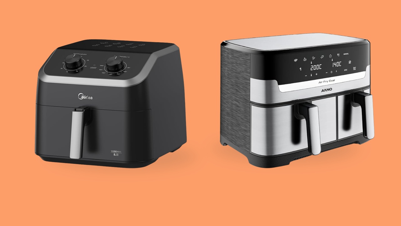 Air fryer 8 litros: potência e capacidade para receitas maiores