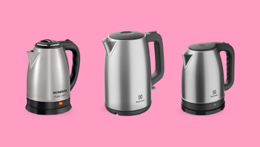 Chaleira elétrica inox: resistente, moderna e com aquecimento rápido