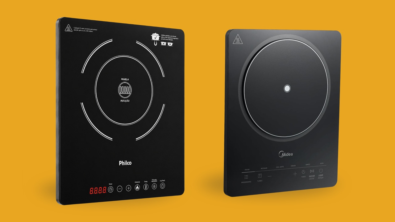 Melhor cooktop 1 boca para uso individual, espaços reduzidos ou complemento