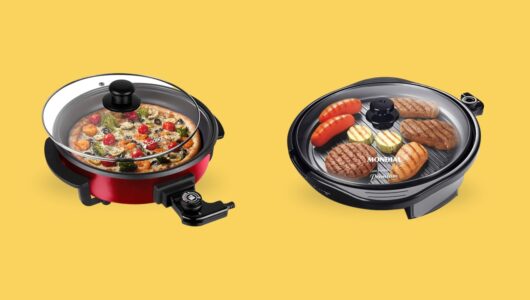 Tenha mais praticidade na cozinha com o melhor grill redondo