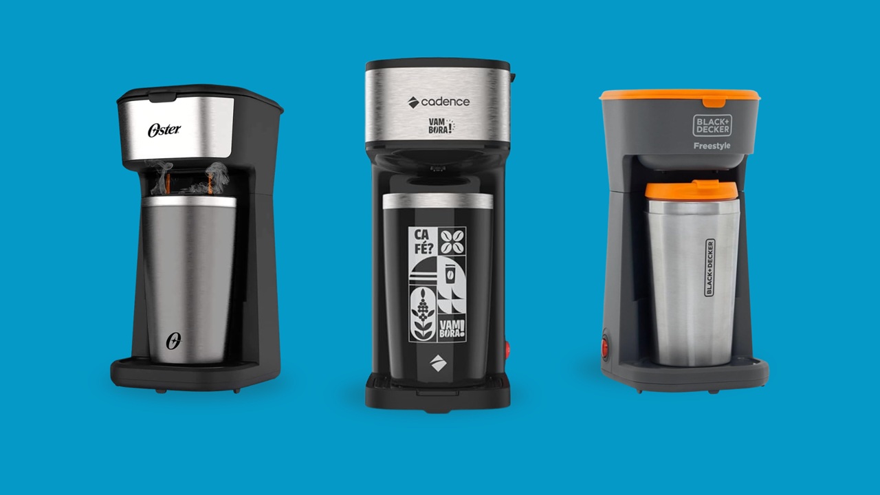 Melhor cafeteira com copo térmico para café rápido no dia a dia