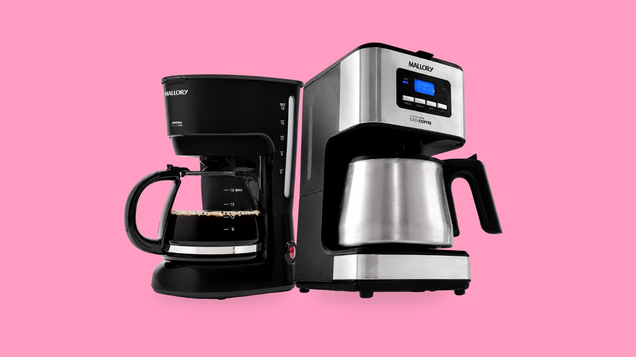 Melhor cafeteira Mallory para casa ou escritório