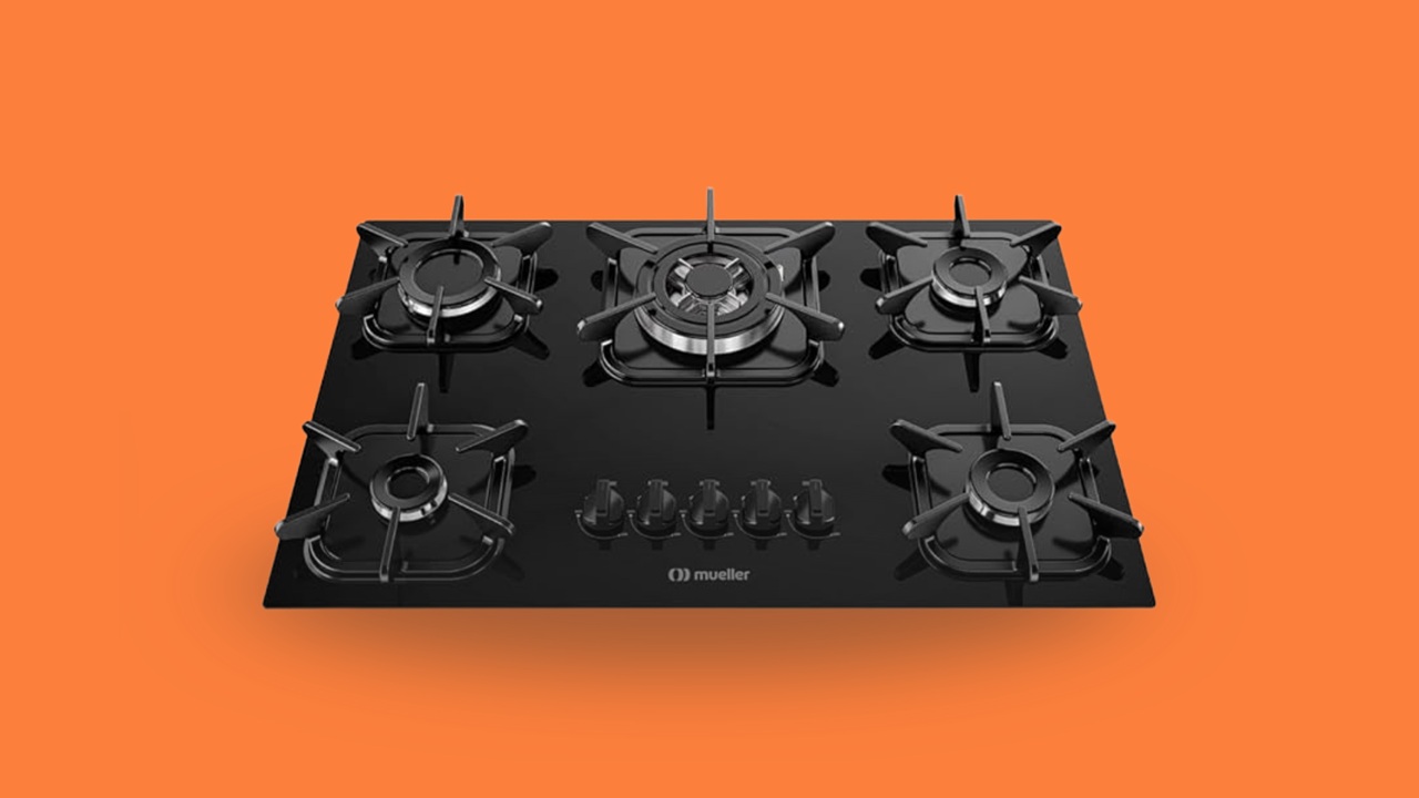 10 modelos de cooktop Mueller com 4 ou 5 bocas