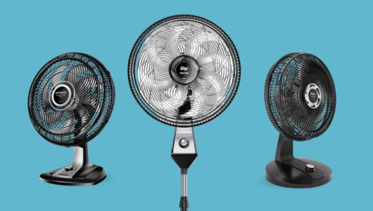 10 modelos de ventilador 8 pás para refrescar ambientes maiores