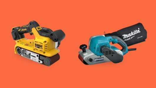 Melhor lixadeira de cinta para diferentes tipos de trabalho