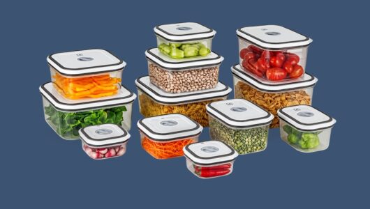 Conserve alimentos frescos por mais tempo com os melhores potes herméticos Electrolux